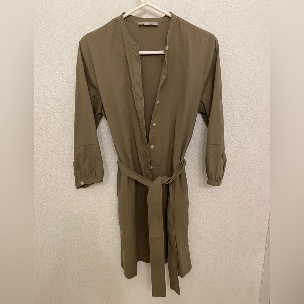 Everlane cotton weave shirtdress size 6 - Picture 5 of 6